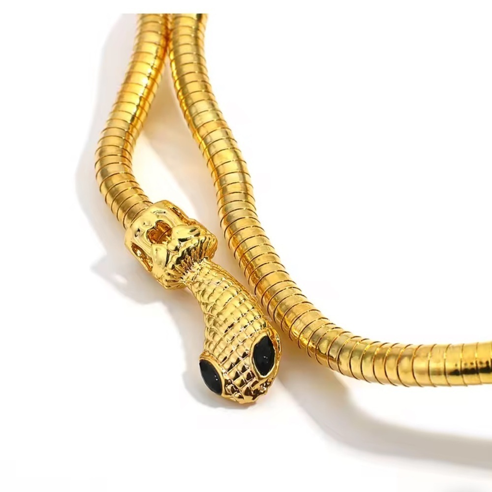 Serpenti Gold Snack Necklace-Bracelet-Multifunctional - Picture 5 of 7